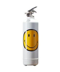 Estintore design Smiley Classic bianco