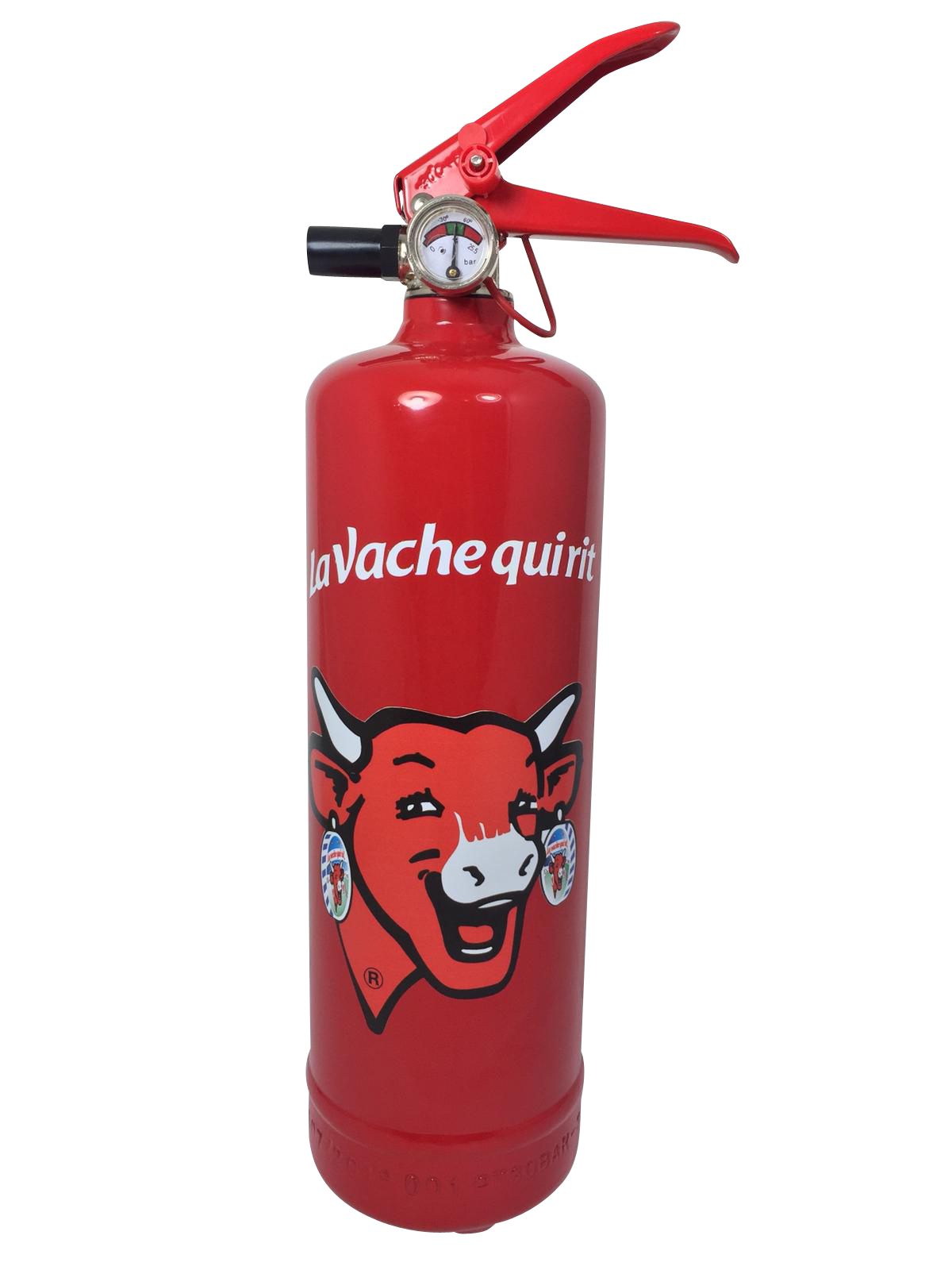 Fire Extinguisher Design Vache Qui Rit Classic Red