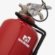 Fire extinguisher design wine red