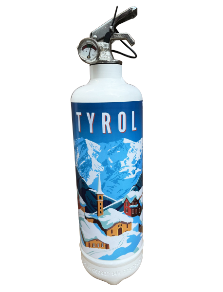 Extincteur Design TYROL BLANC