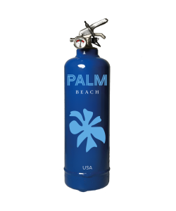 Extincteur design Palm Beach Bleu