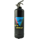 Fire extinguisher design Electro black