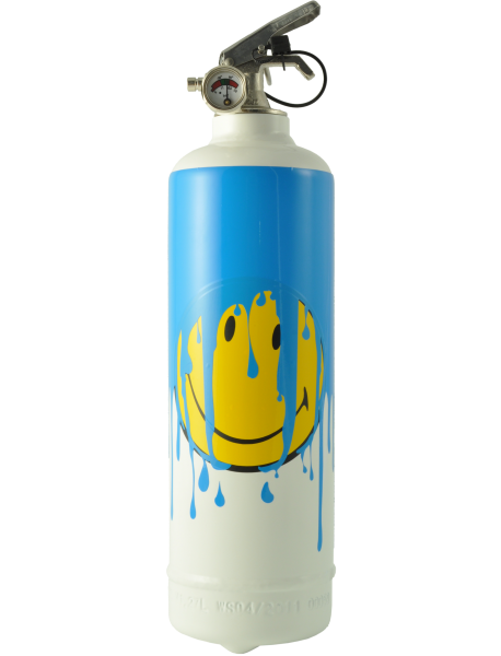 SMILEY Drips Blanc/Bleu