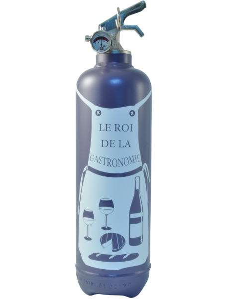 Fire extinguisher design Tablier Gastronome grey