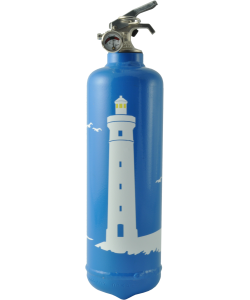 Fire extinguisher design Phare blue