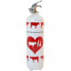 Fire extinguisher design Parischeri Communailles white